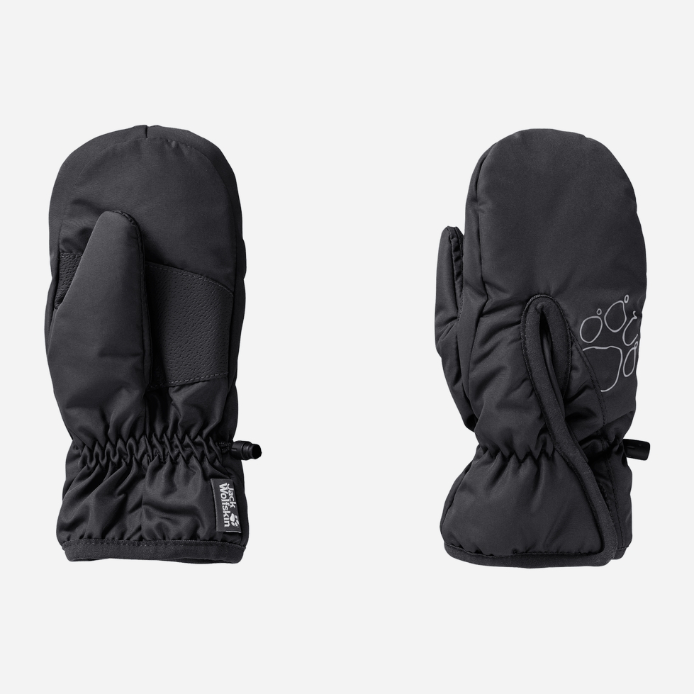 

Варежки Jack Wolfskin Easy Entry Mitten K 1900186-6000 5-6 лет Черные