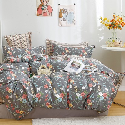 

Постельное белье Home Line 05-071 Герань сатин евро
