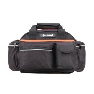 

Велосумка на багажник Bravvos BC-BG163 40х16х21cm 15л Black/Orange (BIB-050)