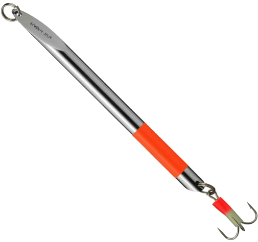 

Блесна Fladen Rundpilk 12° 400 г Silver Red Tape (16-21400-1)