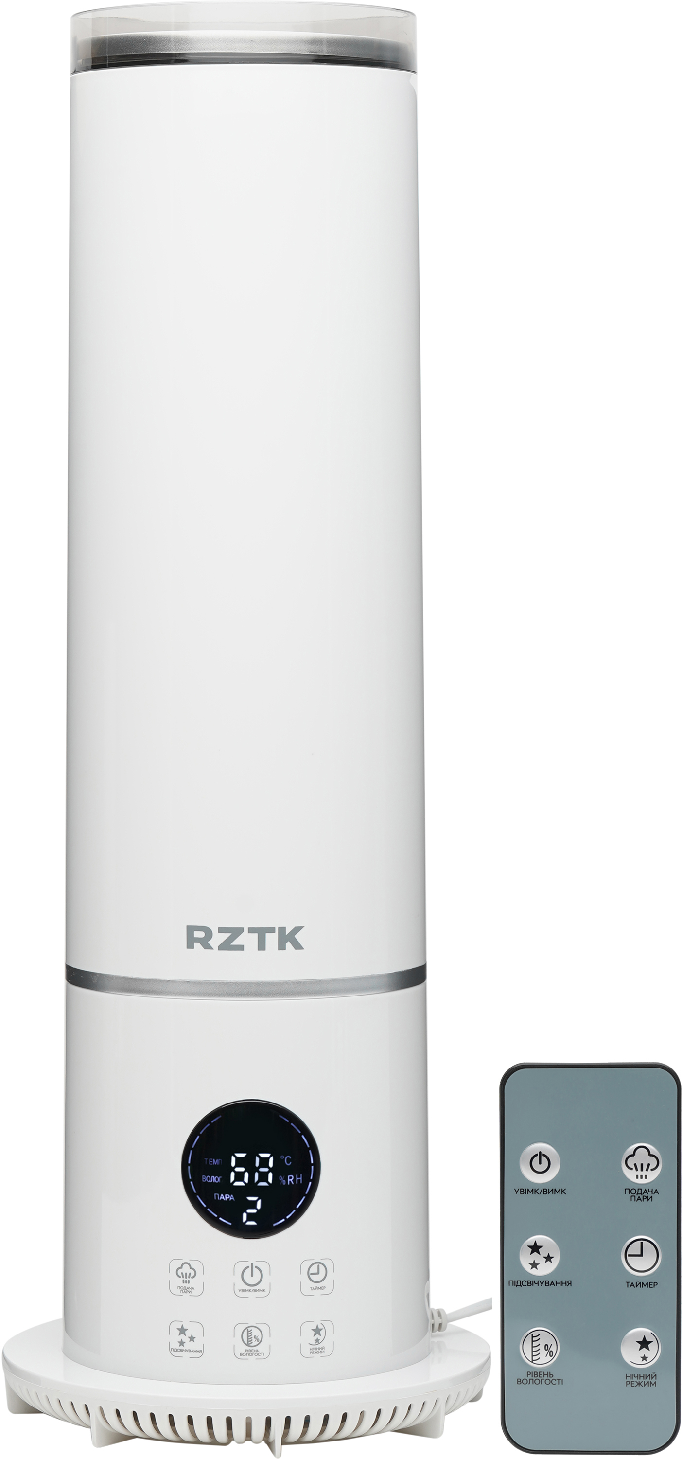 

Увлажнитель воздуха RZTK HM 3556SW Led