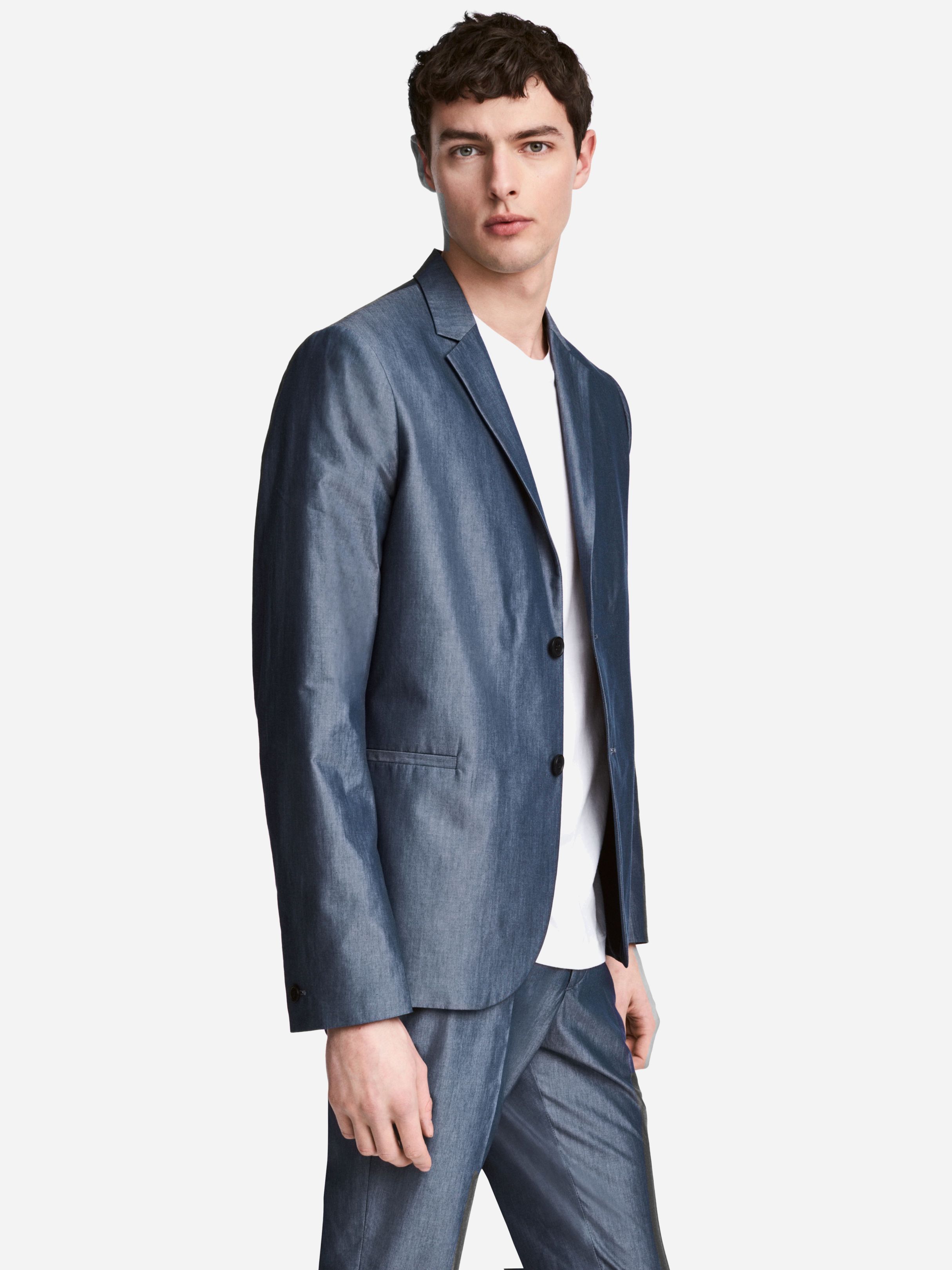 

Пиджак H&M XAZ181079ZZLC  Синий, Пиджак H&M XAZ181079ZZLC 46 Синий