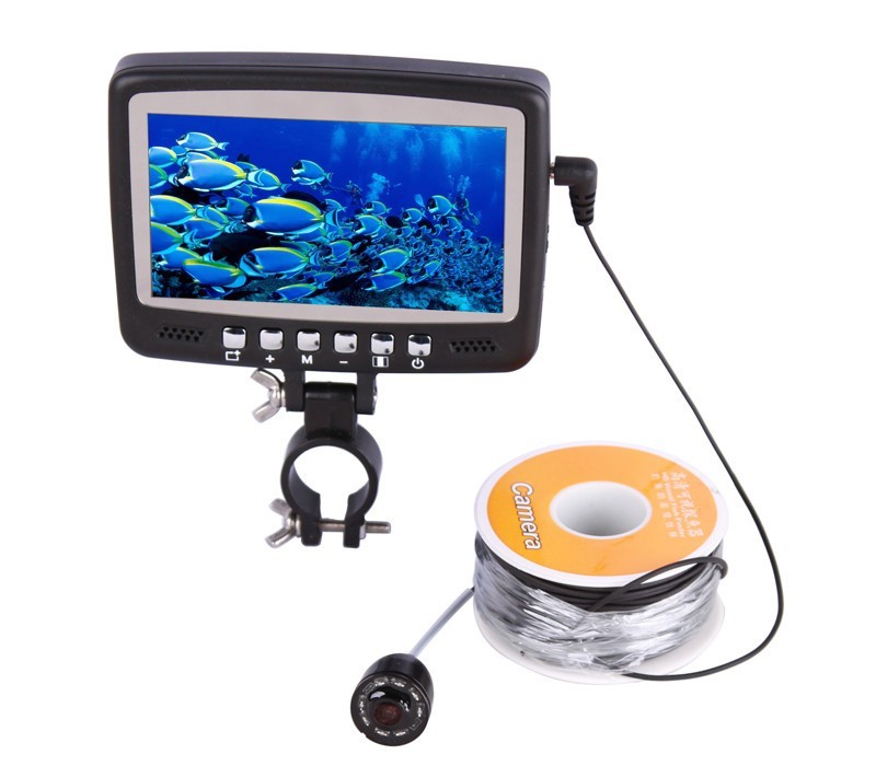 

Подводная цветная видеокамера для рыбалки Fisher CR110-7HB 15m. Большой HD экран