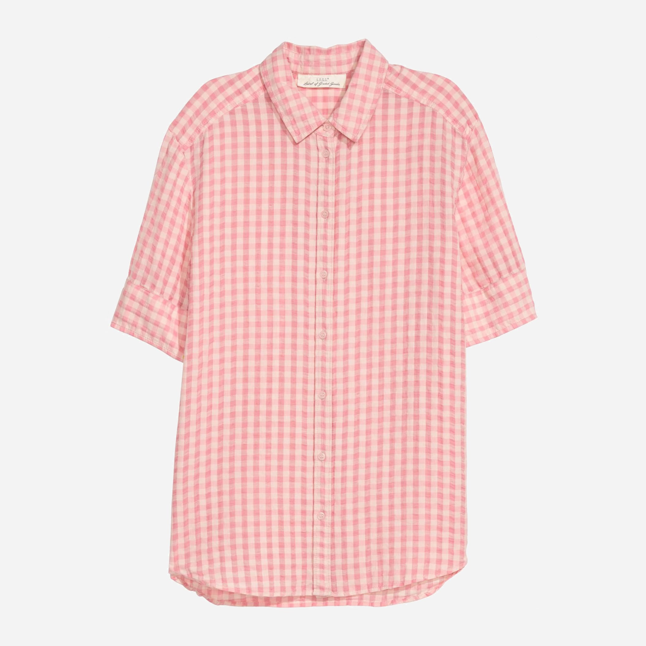 

Рубашка H&M 6233177bar  Розовая, Рубашка H&M 6233177bar 38 Розовая