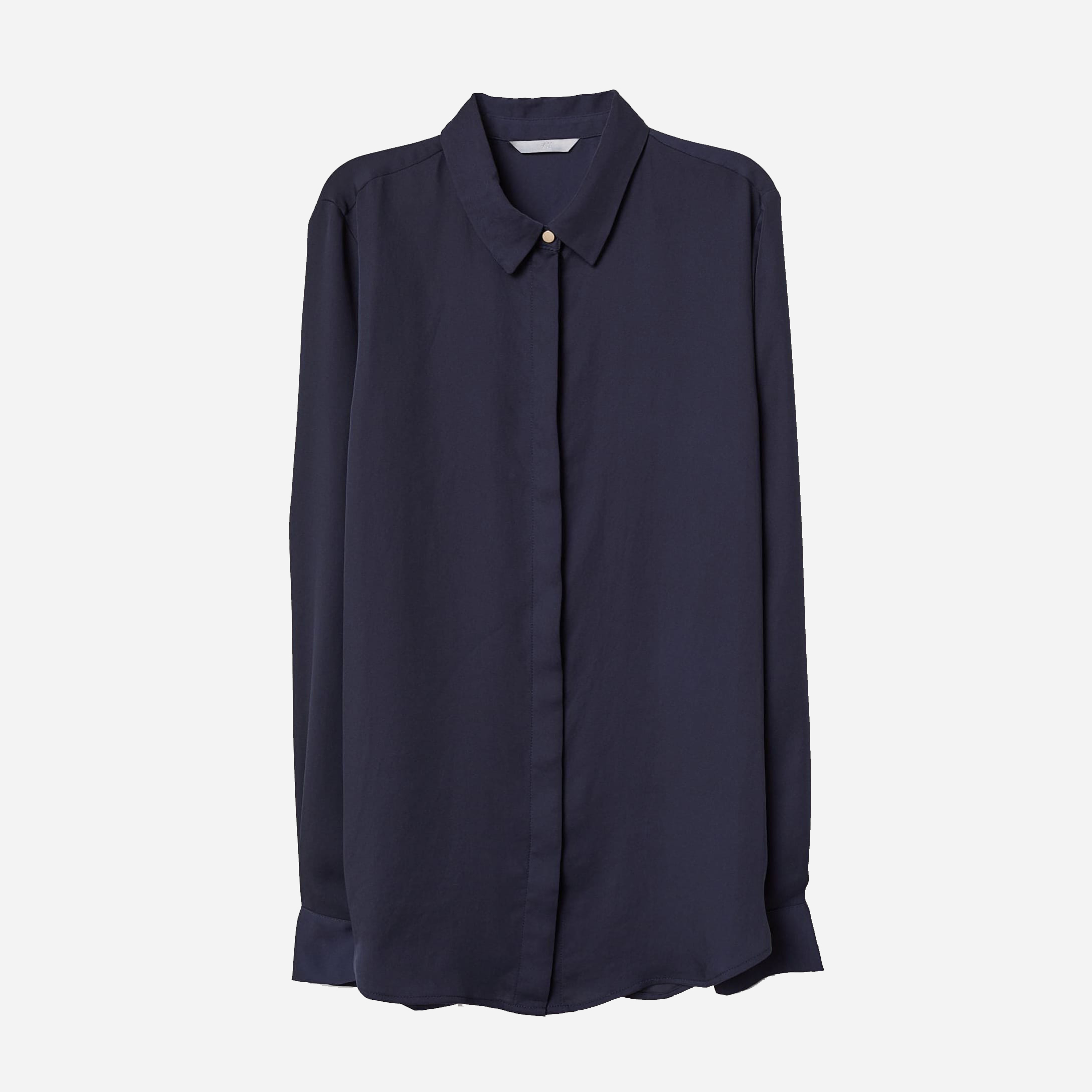 

Рубашка H&M 6888738log  Темно-синяя, Рубашка H&M 6888738log 34 Темно-синяя