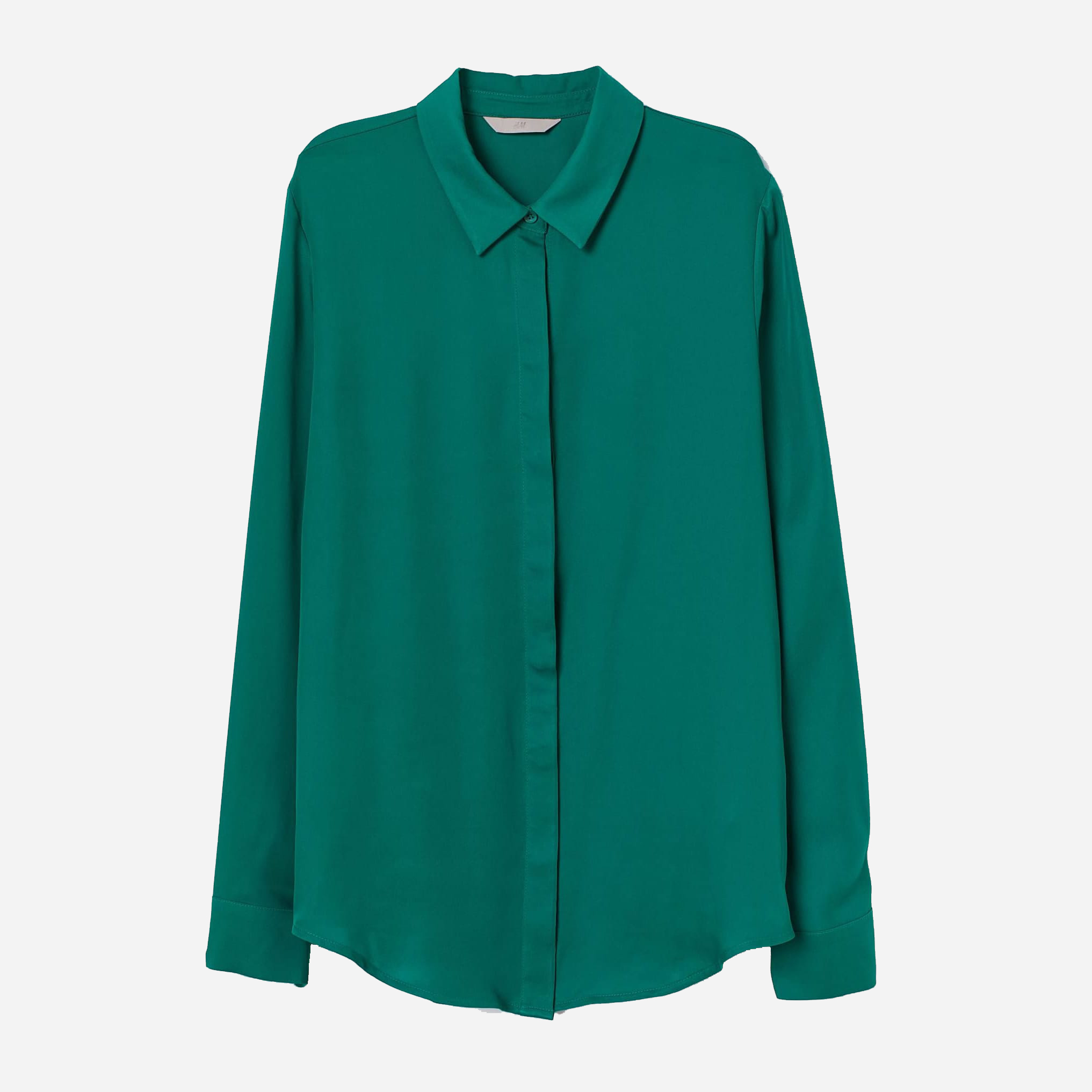 

Рубашка H&M 6956320log 36 Зеленая