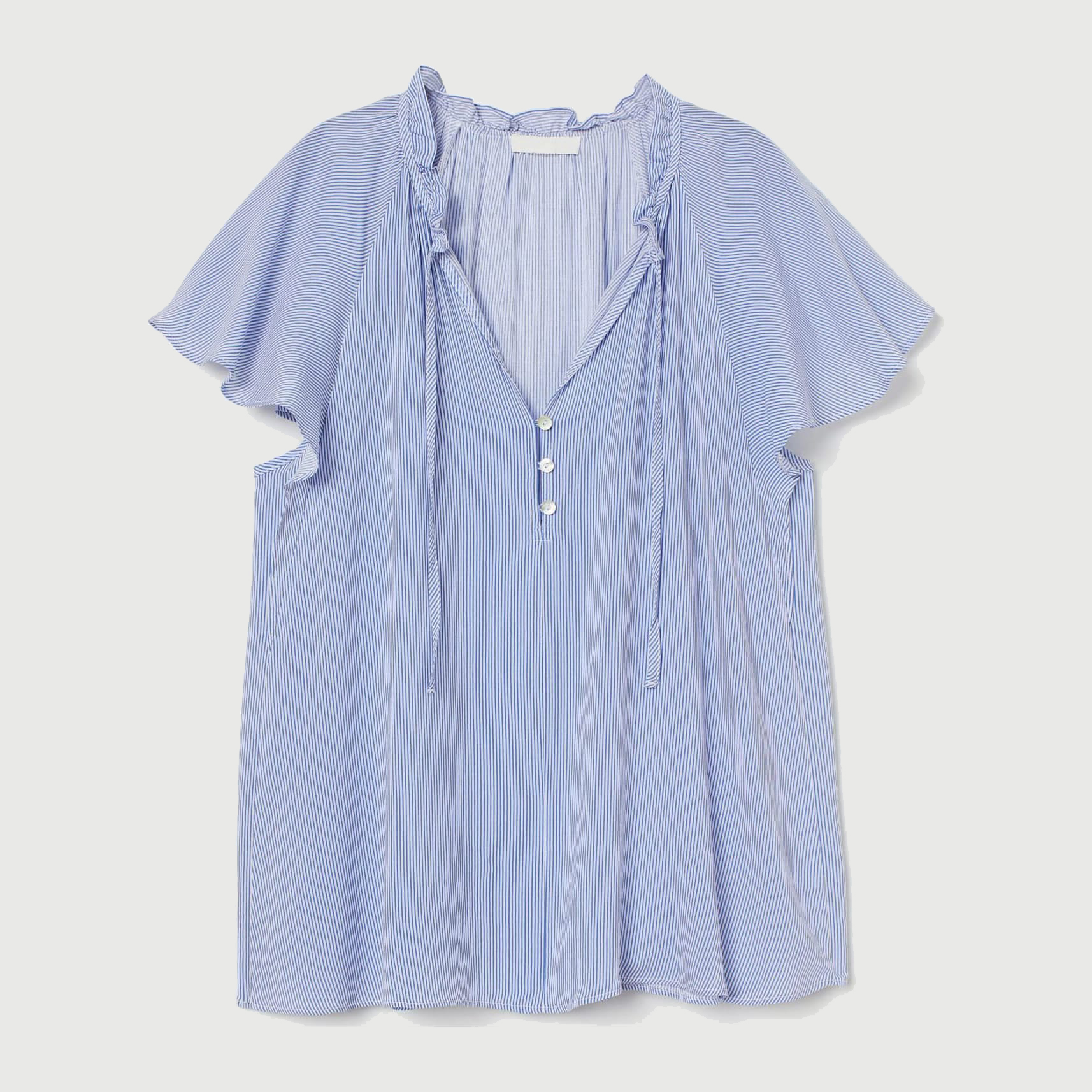 

Блузка H&M 7077179log  Синяя, Блузка H&M 7077179log 38 Синяя