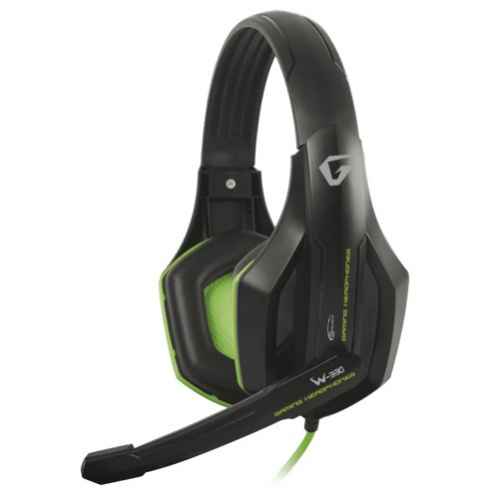 

Наушники GEMIX W-330 black/green Gaming