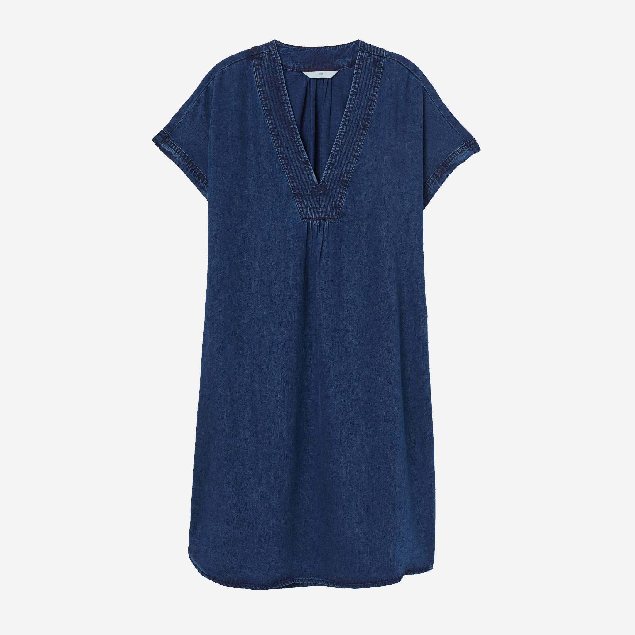 

Платье джинсовое H&M 7516280log  Темно-синее, Платье джинсовое H&M 7516280log 36 Темно-синее