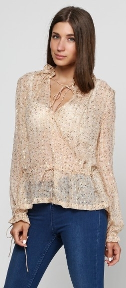 

Блузка H&M KK3460232 36 Персиковая