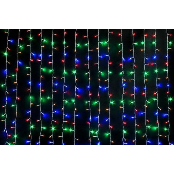

Светдиодная гирлянда уличная Водопад 3 х 2м 480 LED Мульти
