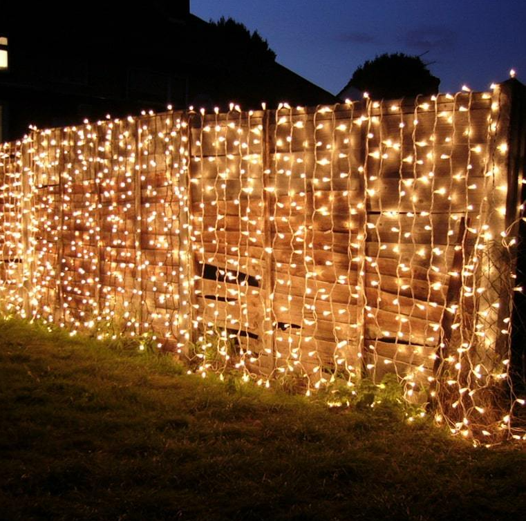 

Светдиодная гирлянда уличная Водопад 3 х 2м 480 LED Теплый белый