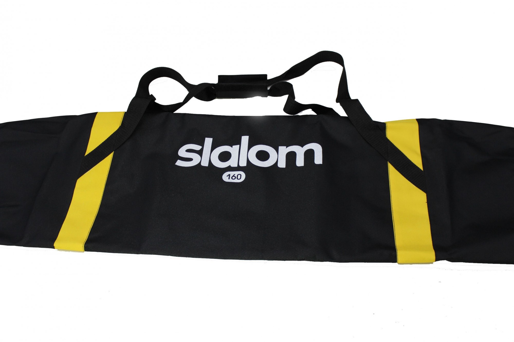 

Чехол для лыж Slalom транспортировочная влагозащищенная сумка 170 см Черно-желтый