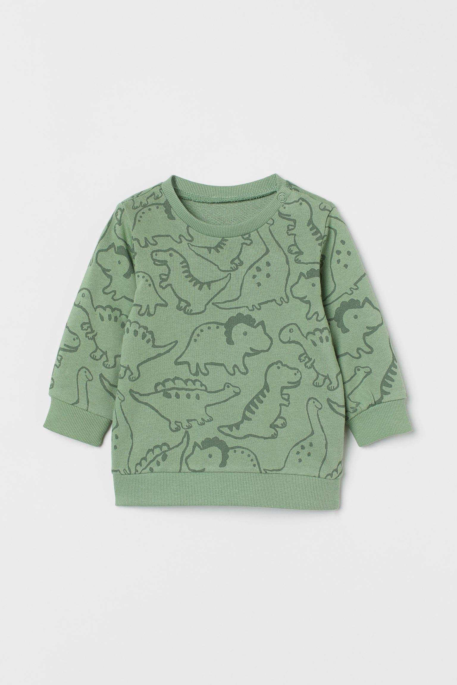 

Кофта з динозавриками H&M 92 Зелений