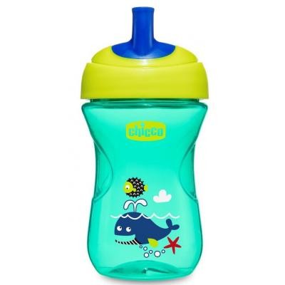

Поильник-непроливайка Chicco Advanced Cup 12м + Зелен. 266 мл (06941.20.04)