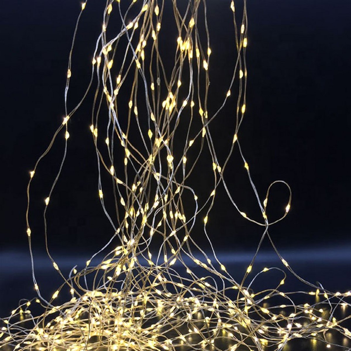 

Светодиодная гирлянда Новогодько Конский хвост, 220 LED, Теплый белый, 2.2 м, статическое свечение (974228) (4820253267380)