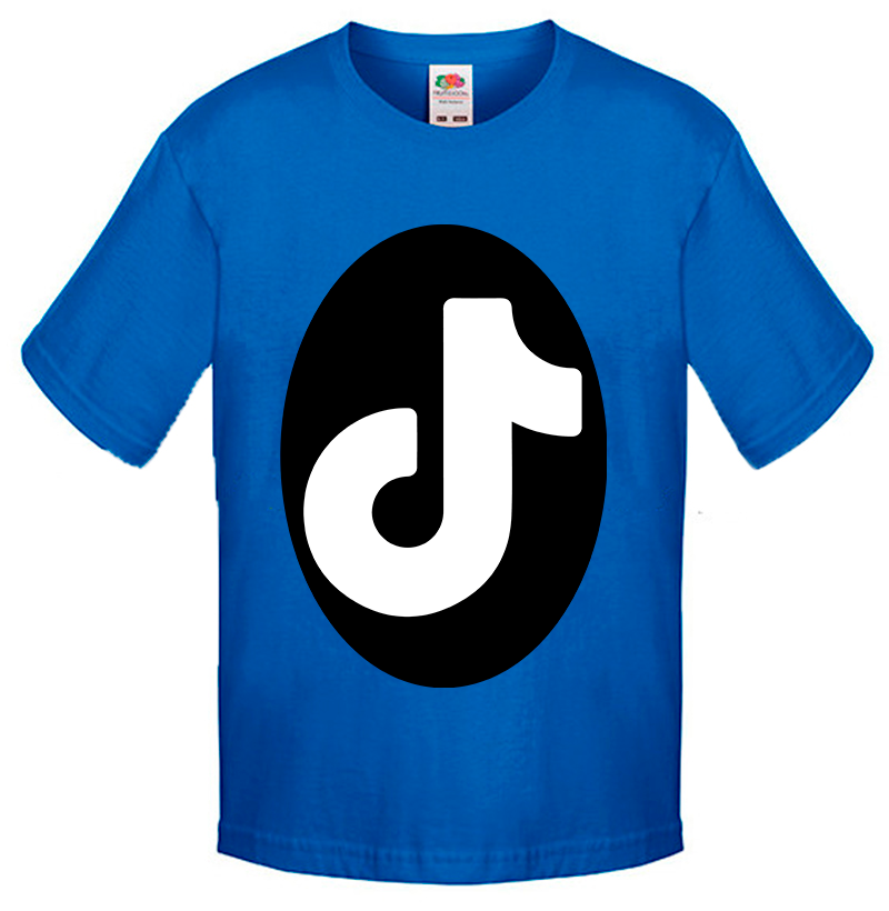 

Футболка Fruit of the Loom tik tok Синий 128 см B1TTOM128