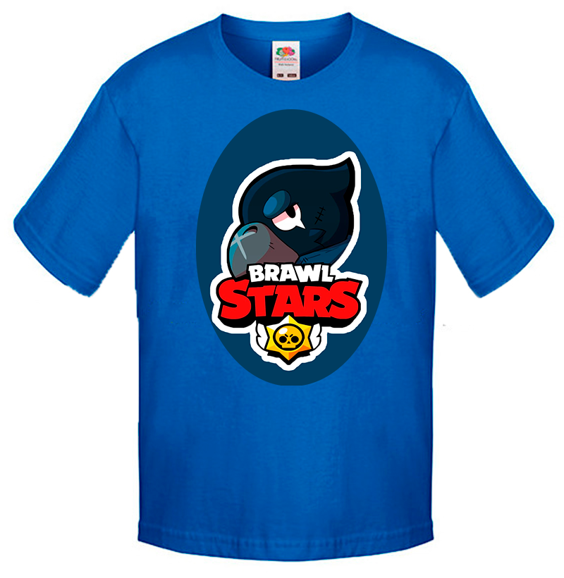 

Футболка Fruit of the Loom brawl stars Синий 140 см B1B8BM140