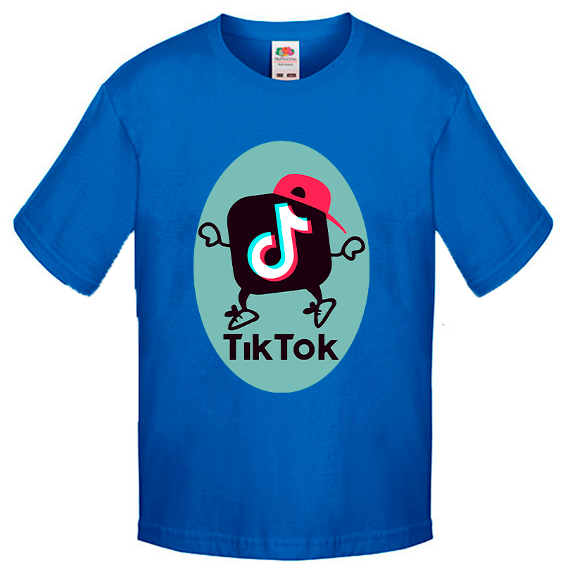 Optgroup. Tik Tok Blue.