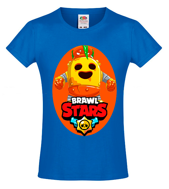 

Футболка Fruit of the Loom Brawl Stars Синий 140 см S1B11BD140