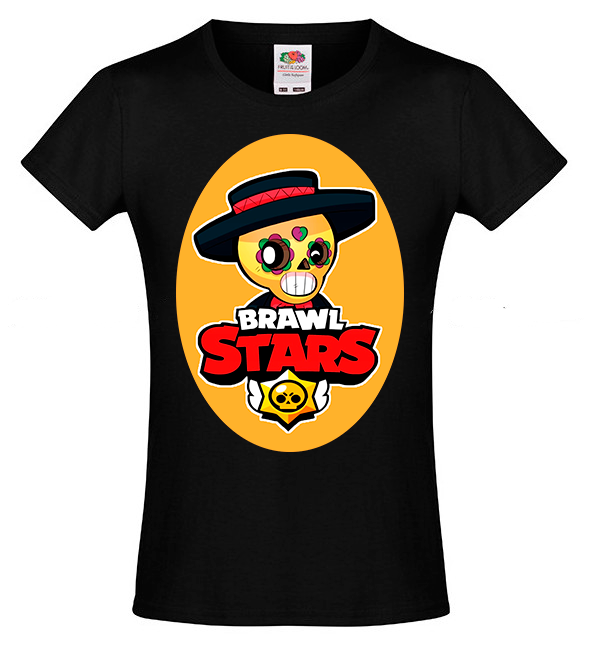 

Футболка Fruit of the Loom Brawl Stars Черный 140 см B2B17BD140