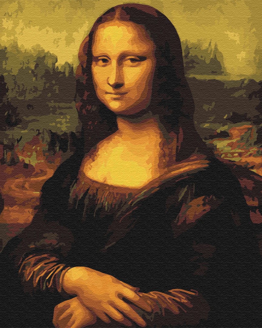 

Картина по номерам Премиум / анти-стресс раскраска Brushme Леонардо да Винчи Мона Лиза