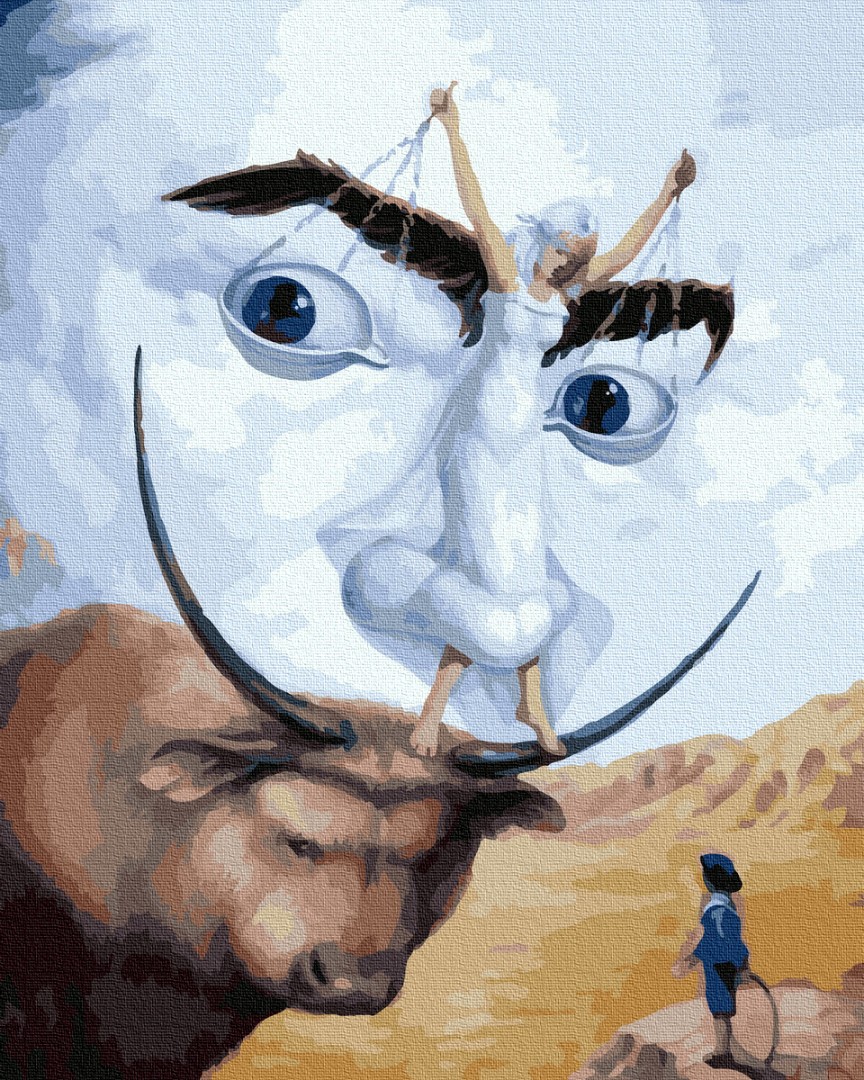 

Картина по номерам / анти-стресс раскраска Brushme Абстракция Дали