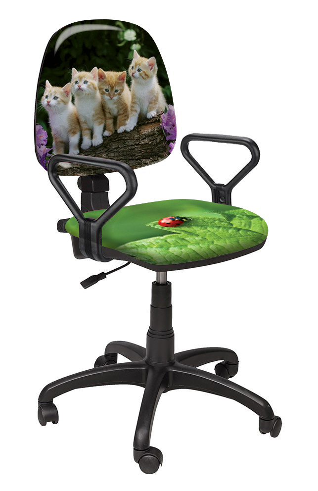 

Кресло для школьника Комфорт New Lux "Котята-3"