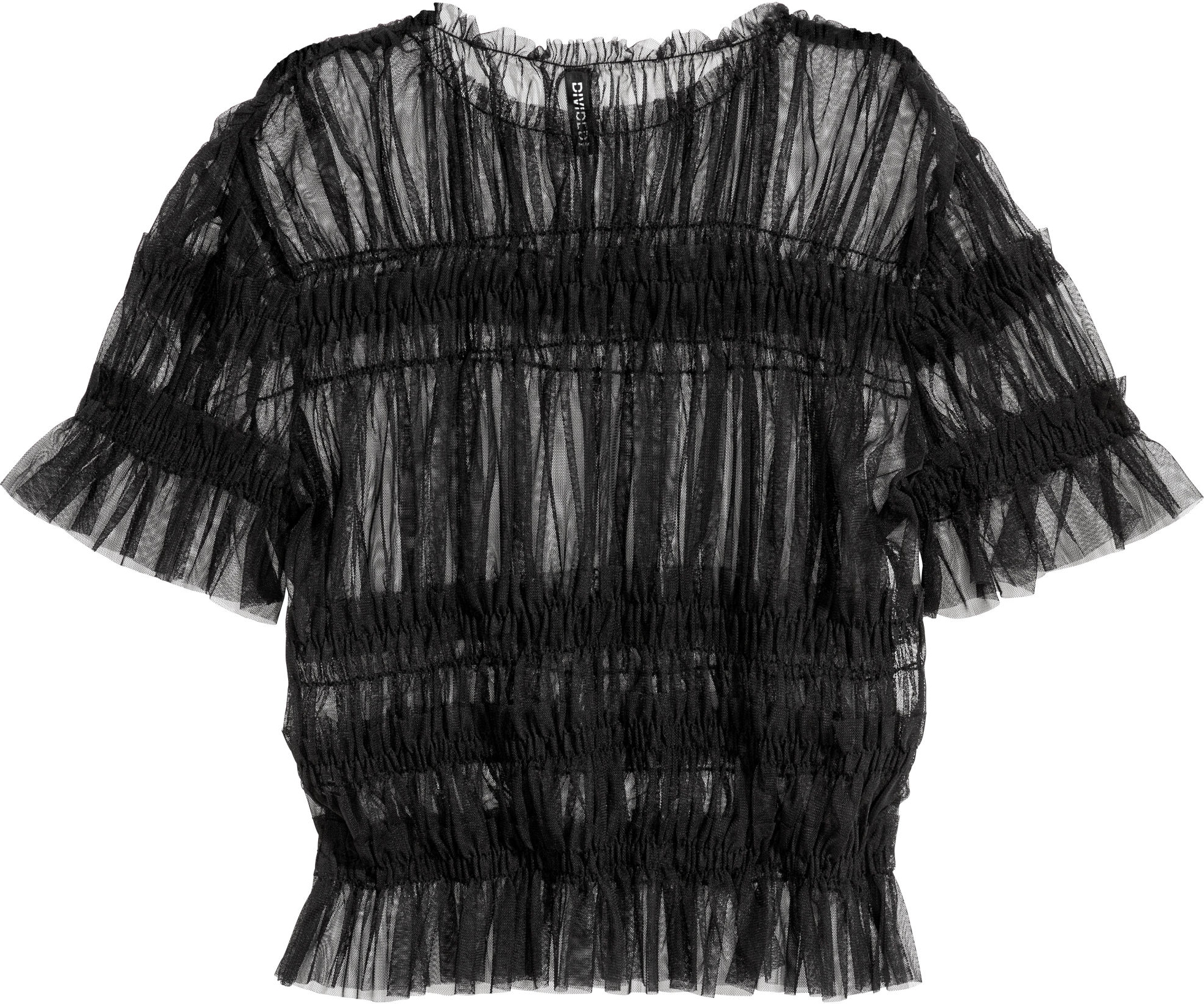 

Топ H&M KK5745546 36 Черный