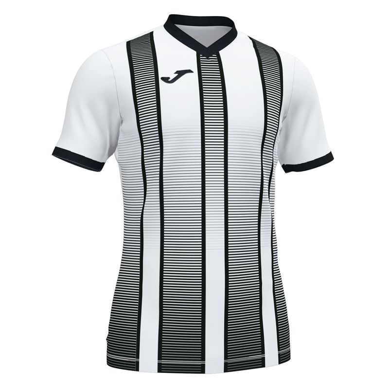 

Футболка Joma TIGER II бело-черная M 101464.201