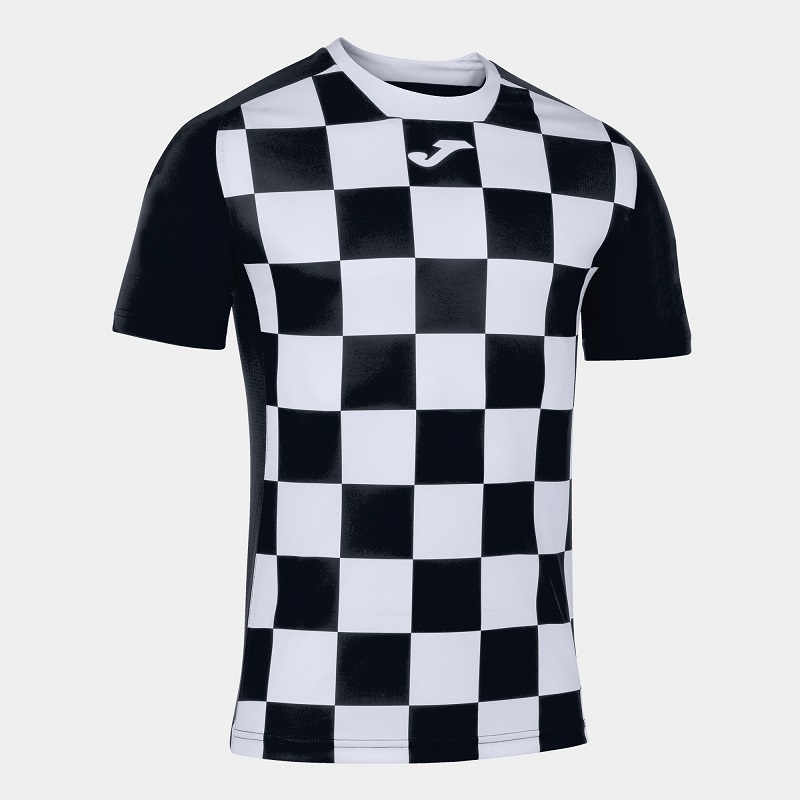 

Футболка Joma FLAG II черно-белая L 101465.102