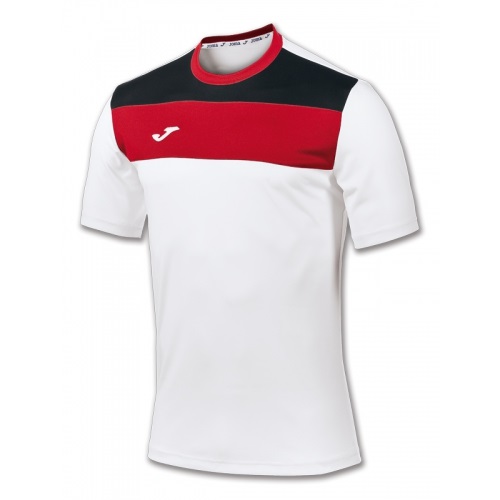 

Футболка бело-красная Joma CREW XS 100224.206