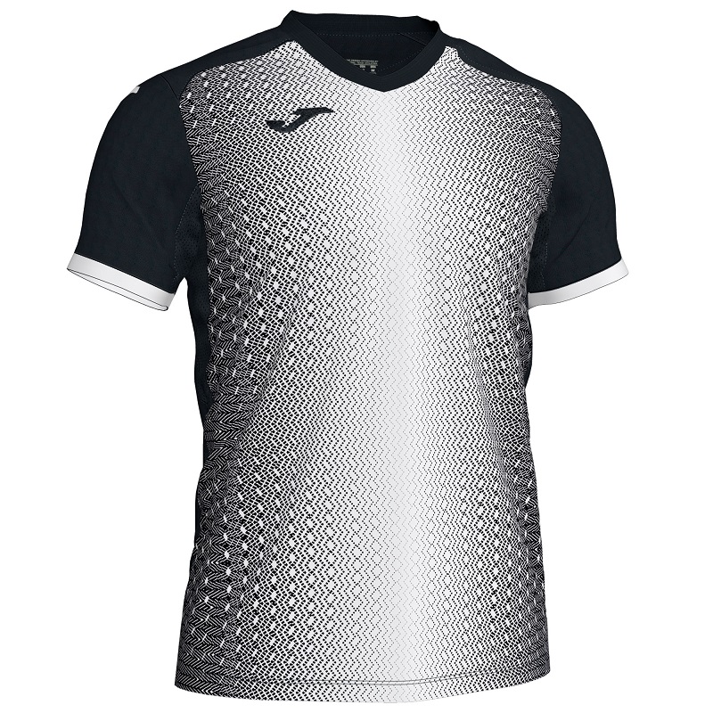 

Футболка Joma SUPERNOVA черно-белая L 101284.102