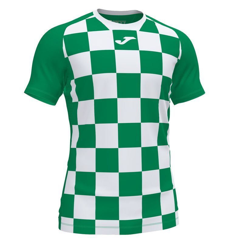 

Футболка Joma FLAG II зелено-белая L 101465.452
