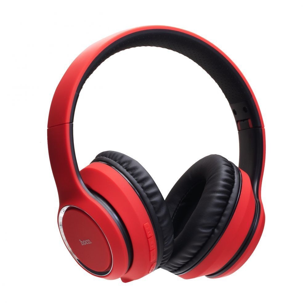 

Беспроводные Bluetooth наушники Hoco W28 (Красные)