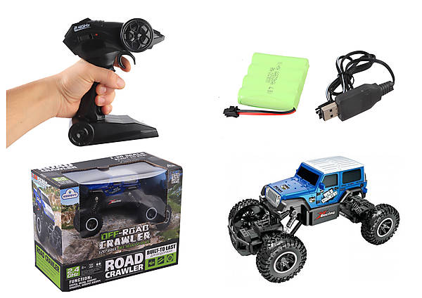 

Синий автомобиль OFF-ROAD CRAWLER на р/у – WILD COUNTRY (синий) Sulong Toys (SL-106AB)