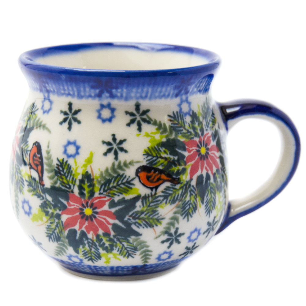 

Чашка керамическая 0,3л Бочонок Christmas bird R
