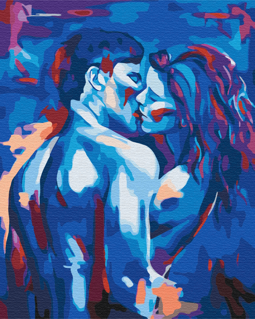 

Картина по номерам "Живописная любовь" GXB33853 40х50 | Brushme