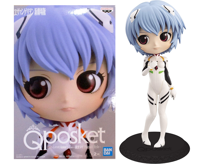 

Фигурка Q posket Евангелион Рей Аянами Evangelion Rei Ayanami 14 см WST E RA 260