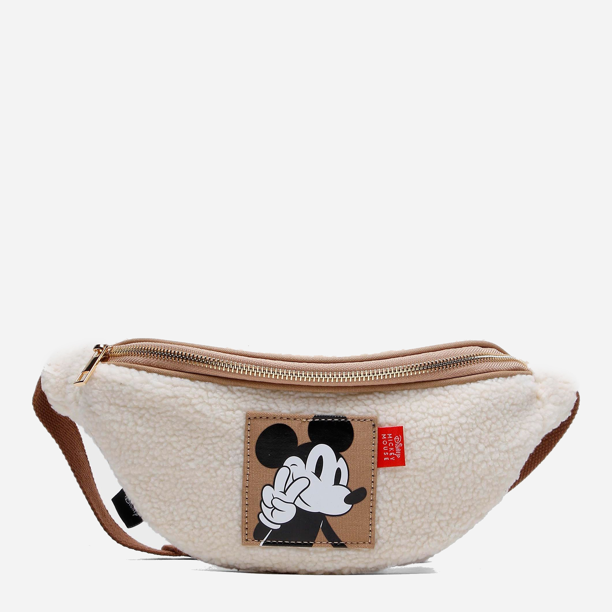 

Поясная сумка Mickey&Friends ACCCS-AW21-09DSTC Бежевая