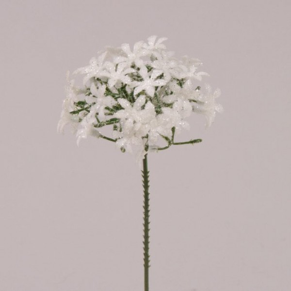 

Веточка новогодняя белая 12шт/уп Flora 75744 (NAT09715)