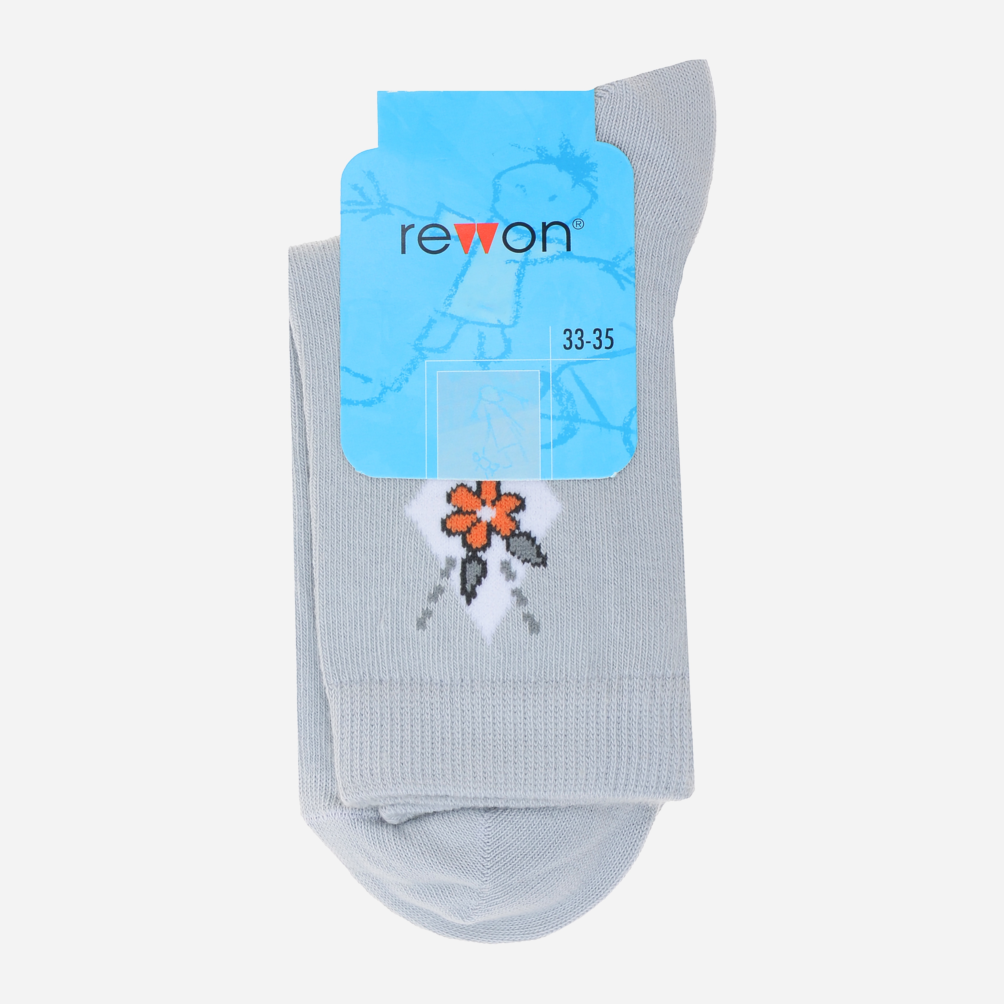 

Носки Rewon 101002 G - 6 - р Светло-серые, Носки Rewon 101002 G - 6 21-22 р Светло-серые