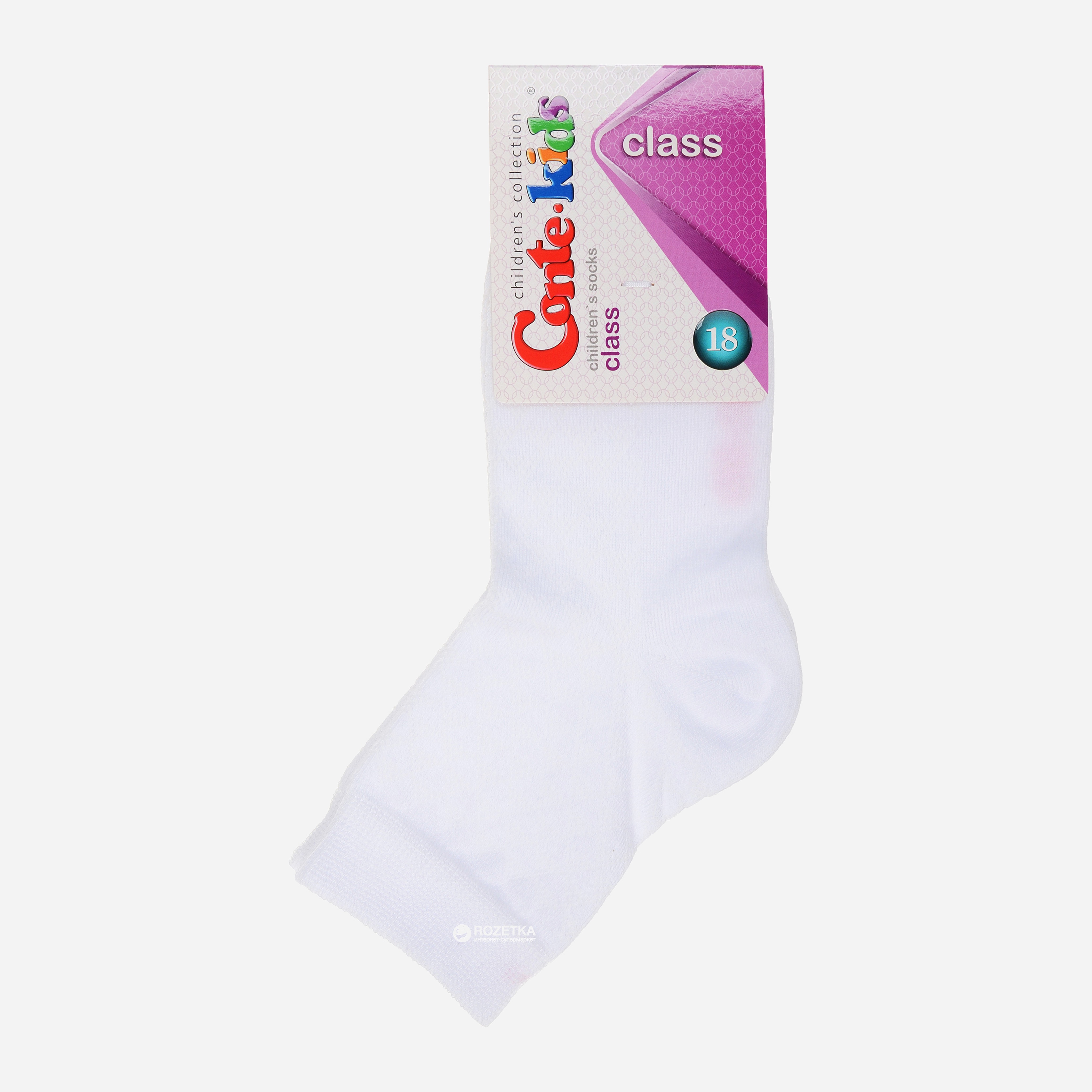 

Носки Conte Kids Class-13C-9CП-149  Белые, Носки Conte Kids Class-13C-9CП-149 18 Белые