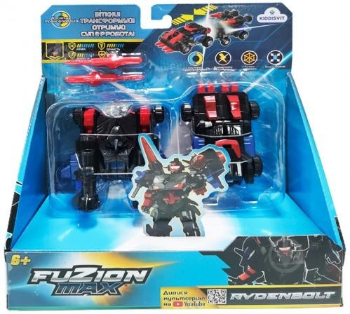 

Игровой набор машинок-трансформеров FUZION MAX - Райденболт (54005)