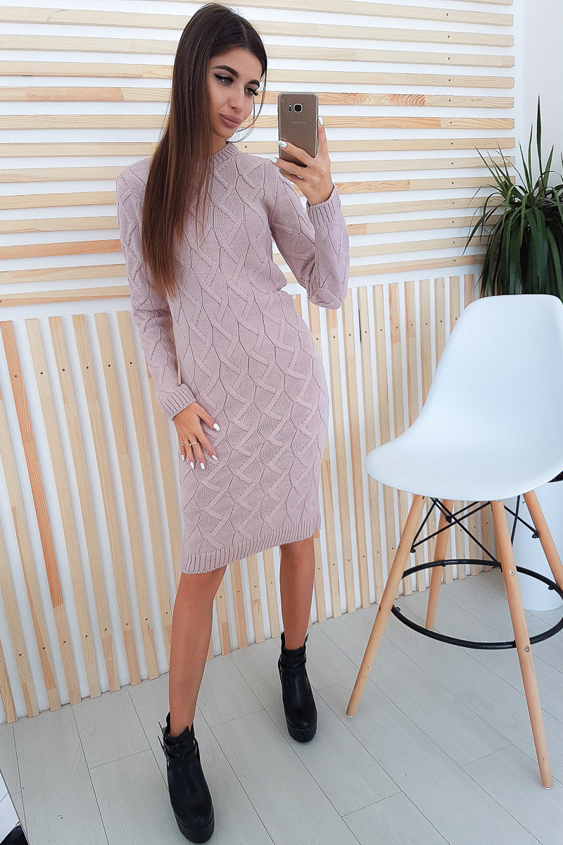 

Fashions Платье вязаное Реи чел Fashions  светло-розовый (8741-нс, Fashions Платье вязаное Реи чел Fashions 48 светло-розовый (8741-нс)