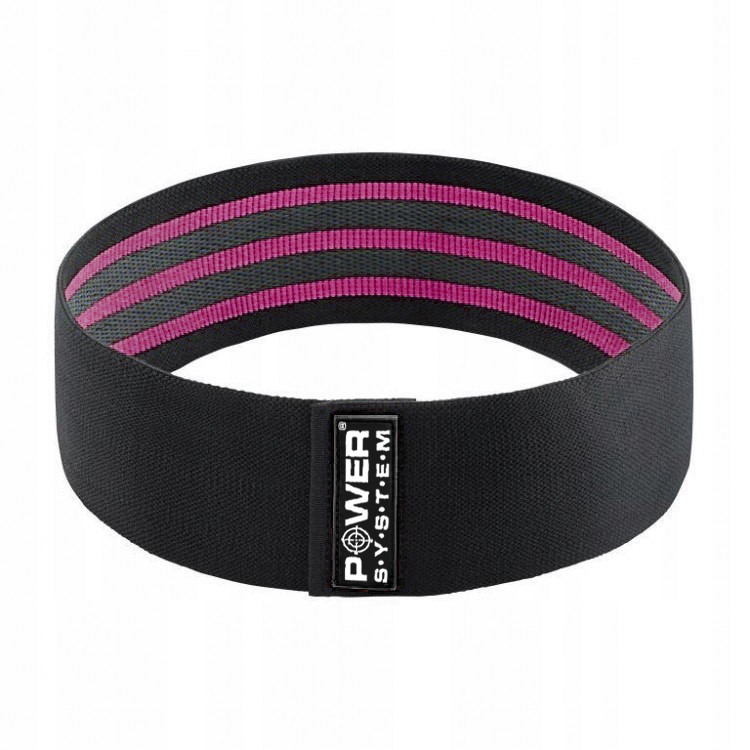 

Резина для тренировок Power System PS-4091 Booty Band LVL 1 Black/Pink