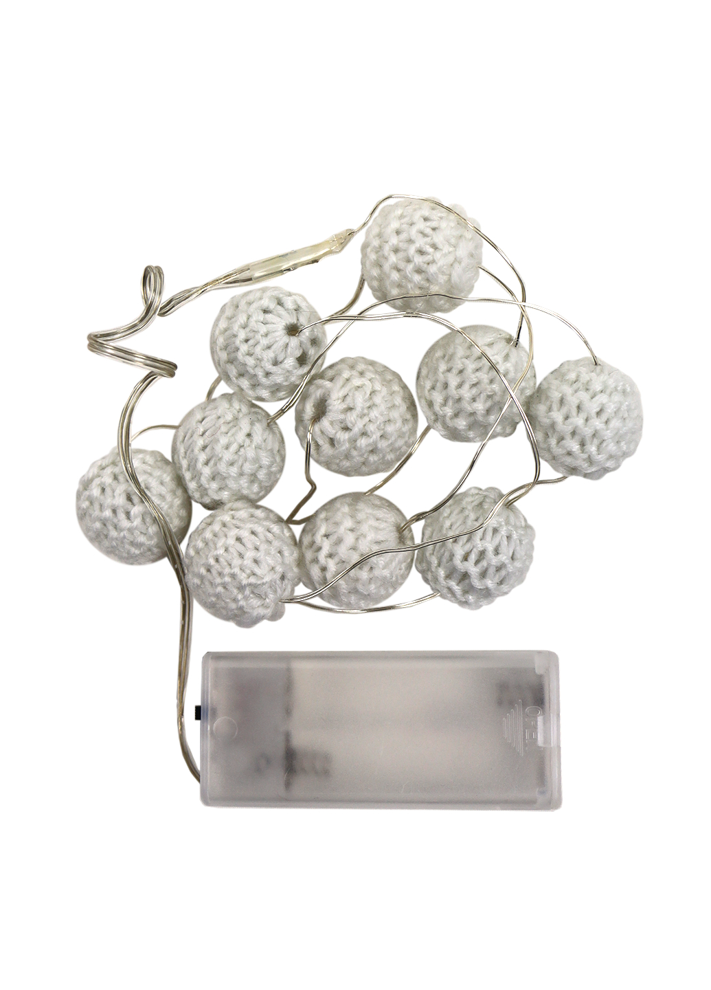 

Декоративная LED гирлянда Шарики Edeka белый NY-110146