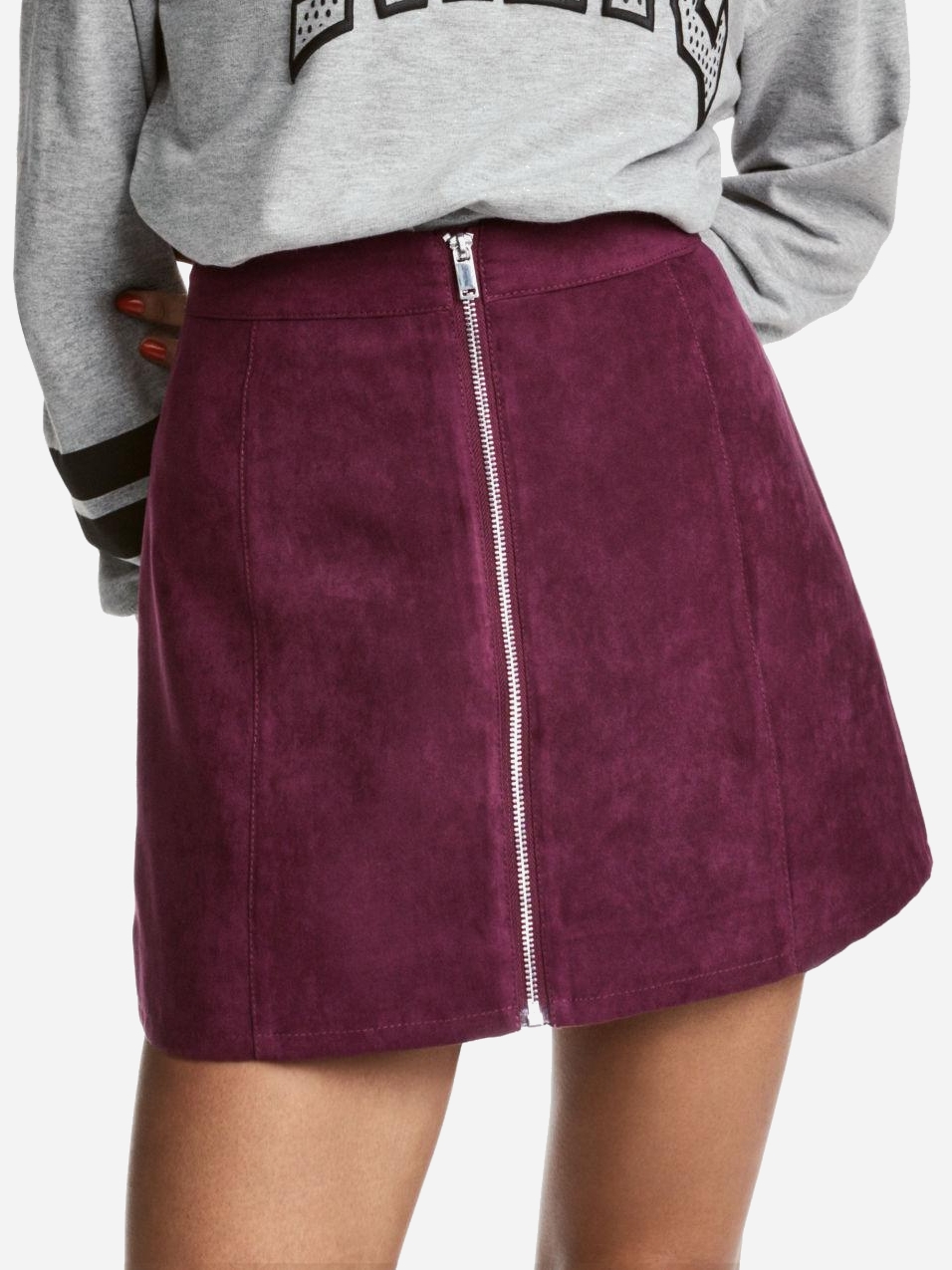 

Юбка H&M XAZ084958BRPS  Фиолетовая, Юбка H&M XAZ084958BRPS 46 Фиолетовая