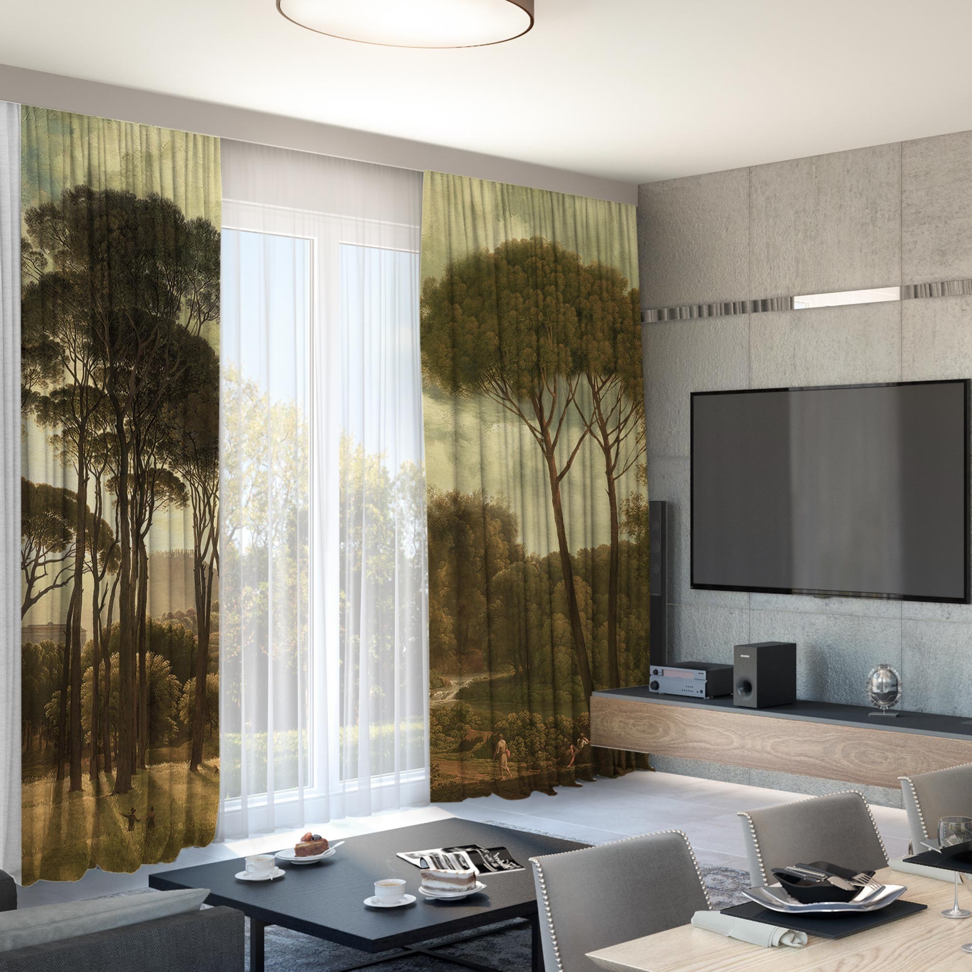 

Готовый комплект штор (Блэкаут)AdaWall Home P116