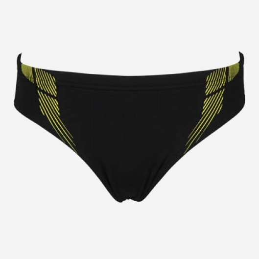 

Плавки Arena B STREAK JR BRIEF 004393-560 116-122 см Black-Soft Green